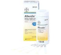 Albustix Urine Protein Test Strips Pack of 50 | Urinalysis Reagent Strips for Protein Testing | Easy Home & Professional Urine Testing