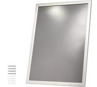 Albyco A4 Folding Frame, Click Frame, Easy-Click System, Photo Frame, A4 Format, 21 x 29.7 cm, Profile Width 19 mm, Aluminium, Anti-Reflective Protective Pane, Mounting Material