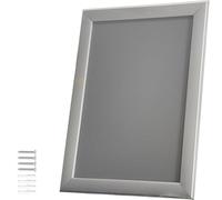 Albyco A5 Folding Frame, Aluminium Poster Frame, Easy Click System, 210mm x 148mm, Aluminium