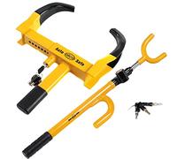 alca Auto Safe Anti-Theft Kit for Car Campervan Motorhome Wheel Clamp Steering Wheel Lock Blocker Set 306000a302000