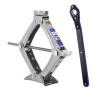 alca Car Scissor Lift Jack With Speed Ratchet Vehicle Lifting Tool Kit (1.5 Ton) A436600