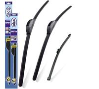 alca Germany Fits Kia Ceed 2018-2025 Set of 3 Windscreen Wiper Blades Super Flat Front Rear 26"16"H 12"V2 ASF2616H12V2