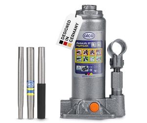 alca® Hydraulic jacking ram 3t Bottle Lift Jack Stand for SUV Car Lifting Height 19.5-38cm A431100