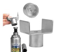 alca U-shaped Metal Adapter Bracket Fits Hydraulic Bottle Jack Lifting Support Caravan Camping 430810