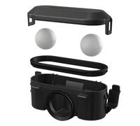 AlcaPlast P065 Replacement Siphon for Drain Channel APZ 8 9 10, Black, White