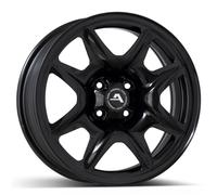 Alcar hybrid steel wheel 200100B 04 black 6.5Jx16 ET32 4x100 for Mitsubishi Colt