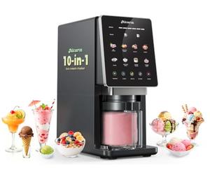 Alcarin Ice Cream Maker with 1 Pint (Not Freezer), Frozen Treat Machine