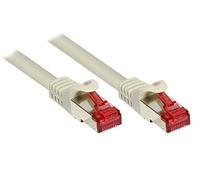 Alcasa RJ45-RJ45, M-M, 0.25 m 0.25 m Network Cable CAT6 S/FTP (S-STP), Metallic Grey, Network Cable - Red (M-M, 0.25 m, 0.25 m CAT6 RJ45 S/FTP (S-STP), RJ-45, Grey)