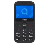 Alcatel 2020X Screen 2.4" Mobile Phone Easy Use, Large Keys, for Elderly People, Charger Dock, Camera, Bluetooth, Flashlight, SOS Button, Recorder, Grey [ES/PT Version]