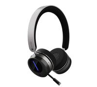 Alcatel ALE AH80 Bluetooth Headset - Hybrid Active Noise Cancellation, 40ms Low Latency, 75m Range, 45h Playback Time, Wireless Charging, Touch Control, Ideal for Work and Leisure