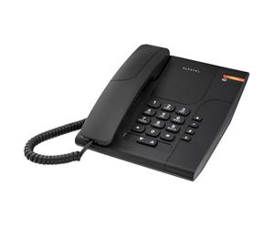 Alcatel Temporis 180 - Black Practical analogue business phone compatible with PBX messaging system - black