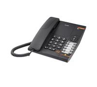 ALCATEL Temporis 380 PRO - Corded Professional Two Piece Phone - Handsfree - Illuminated Indicator - Adjustable Volume - Callback & Mute - Wall Mount - 10 Direct Memories - Black