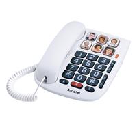 Alcatel Tmax 10 Big Button Corded Phone, White