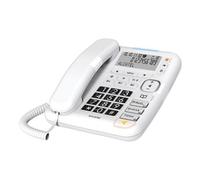 Alcatel TMax70, big button easy-to-use corded telephone, White