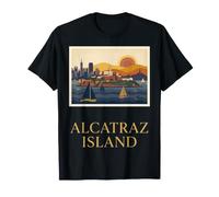 Alcatraz Island San Francisco Bay Historic Landmark Design T-Shirt