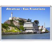 Alcatraz - San Francisco - California - USA - Jumbo Fridge Magnet ID206