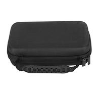 AlcheLHymist Multifunction Stationery Bag, Portable LargeCapacity Storage Case for Pens Pencils Art Supplies, Semi - Rigid EVA Organizer with Mesh Pocket for Students Artists (Black)