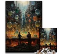 Alchemical Creation Jigsaw Puzzles for Adults 1000 Piece Challenging Puzzles Family Game Night Fun DIY Decorative Artwork 1000 PCS(75x50cm)