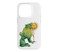 Alchemical Green Lion Devouring Sun Esoteric Occult Hermetic Case for iPhone 14 Pro