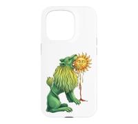 Alchemical Green Lion Devouring Sun Esoteric Occult Hermetic Case for iPhone 15 Pro