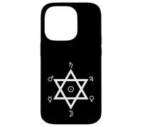 Alchemical Hexagram Planetary Symbol Magick Chart Case for iPhone 14 Pro