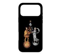 Alchemical Marriage of King/Queen Sun & Moon Case for iPhone 17 Pro Max