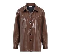 Alchemist Louise Shacket Coffee Brown size 38 | Leather Jackets Outlet | Women | Brown 38