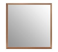 Alchemist Small Square Gold Finish Wall Mirror Premier Housewares Gold One Size