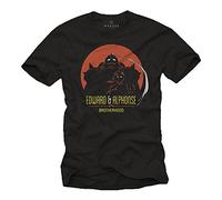 Alchemist T Shirt - Edward & Alphonse Brotherhood - Anime Gifts for Men
