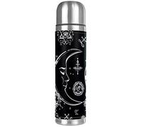 Alchemy and Magic Moon Vacuum Flask Insulated Water Bottle Compact Stainless Steel Coffee Travel Mug 17 Ounce