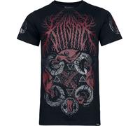 Alchemy by Killstar Death Cycles T-shirt T-shirt black red XS