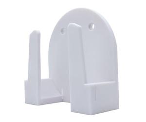 Alchemy Collectives Projector Mount compatible with Magcubic HY300 Pro+ Plus, Wall Ceiling Surface Bracket, Open Speaker Design, Strong & Durable, Black, White Grey, Screws Included, (White)