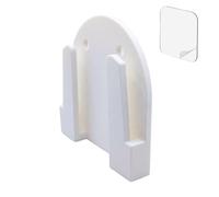 Alchemy Collectives Projector Wall Mount Bracket, White, Compatible with HY300 Pro Series, HDMI Fire Stick Ready, Quick Install (White, Mount, 2 x Sticky Pads)