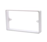 Alchemy Collectives White 20mm 2-Gang Socket Spacer