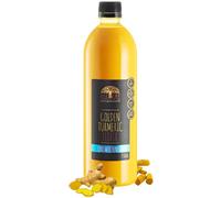 Alchemy Cordial Unsweetened Turmeric Elixir Syrup, Latte Superfood with Ginger & Cinnamon, Vegan Gluten Free Coffee Alternative (1 x 750ml)