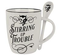 Alchemy England 1977 Stirring Up Trouble Unisex Cup White-Black, Porcelain,