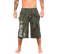 Alchemy England Apocalypse Men's Long Shorts Shorts khaki L