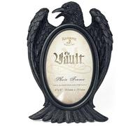 Alchemy England Black Raven Picture Frame Unisex Frame Black/White polyresin