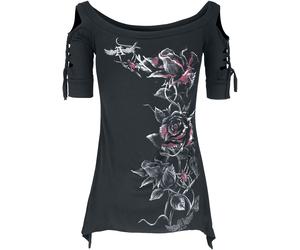 Alchemy England Bleeding Rose T-Shirt black XL