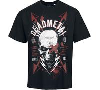 Alchemy England Dead Metal Men's Oversized T-shirt T-Shirt black S