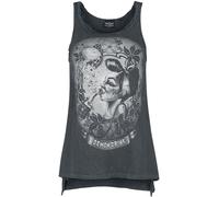 Alchemy England Demon Drink Top dark grey S