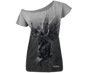 Alchemy England Nine Lives Vintage T-shirt grey XL