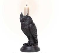 Alchemy England - Owl of Astrontiel - Gothic Owl Candlestick