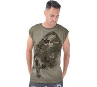Alchemy England Scream Men's Top Vest green XL