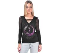 Alchemy England Second Sight Women's Top Long-sleeve Shirt black S