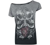 Alchemy England Shared Heart T-Shirt grey XL