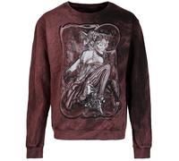 Alchemy England Spring Heeled Sweatshirt black red S