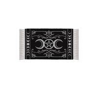 Alchemy England - Triple Moon - Rug - black - Onesize - 100% Cotton,Cotton