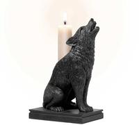 Alchemy England - Ulula Noctis - Gothic Wolf Candlestick