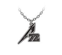 Alchemy England x Metallica - M72 Logo - Pendant - grey - Onesize - Pewter,Metal Alloy Onesize